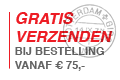 Boven de 75 euro gratis verzenden
