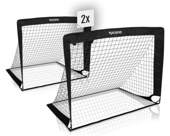 Tycano Pop-Up Voetbaldoelen Set - Voetbalgoals - 120 x 90 cm