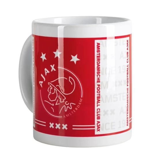 Ajax mok beker met logo