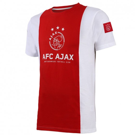 Ajax T-shirt Thuis - Katoen - 2024 - 2025 Kind en Volwassenen