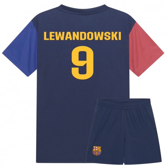 FC Barcelona Voetbaltenue Lewandowski Thuis - 2024-2025