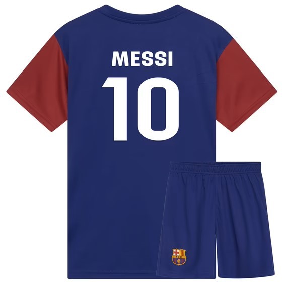 FC Barcelona Voetbaltenue Messi Thuis - Kind