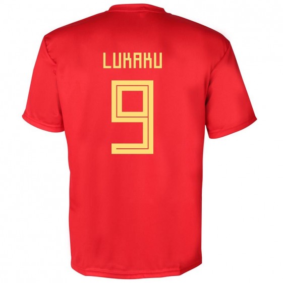 Belgie Voetbalshirt Lukaku Thuis 2020 -2021 Kind en Volwassenen