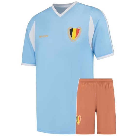 Belgie Voetbaltenue Uit - 2024-2026 - Kind en Volwassenen