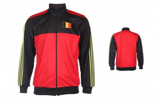 Belgie trainings jack met eigen naam 2020-21