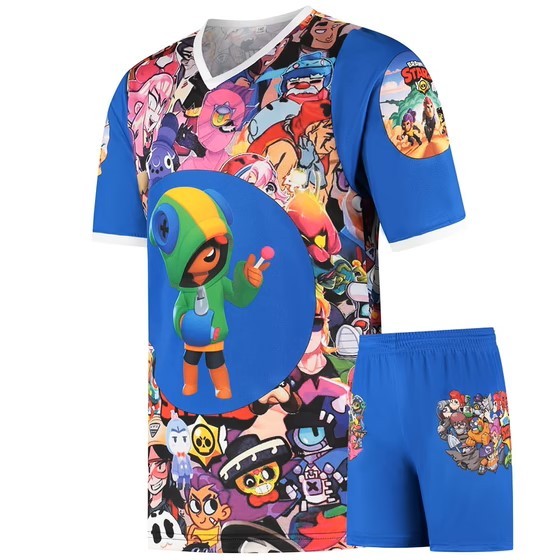 Brawl Stars Shirt en Broekje - Voetbaltenue - Kinderen