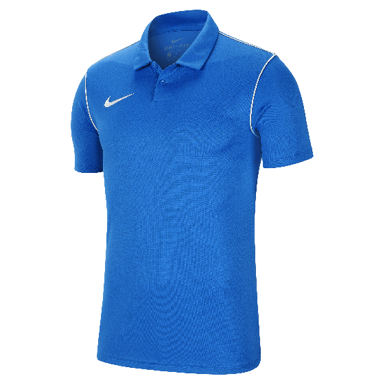 Tennis Nike dri-fit polo kobalt(op aanvraag leverbaar)