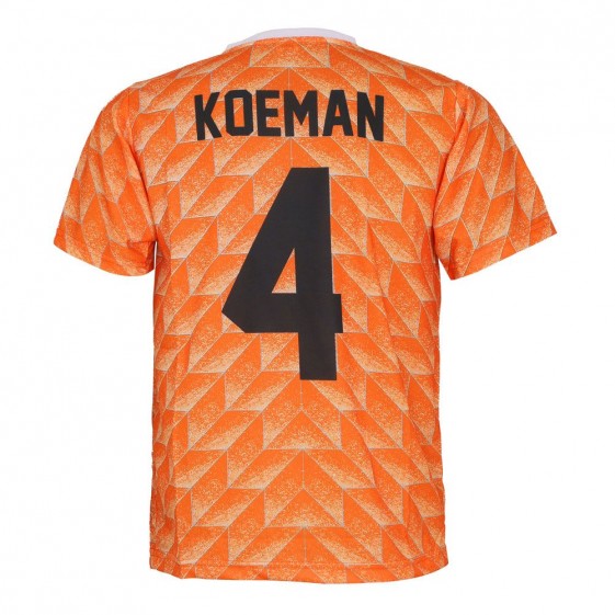 EK 88 voetbalshirt Koeman 1988(super kwaliteit)