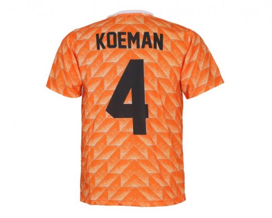 EK 88 voetbaltenue koeman 1988(super kwaliteit)