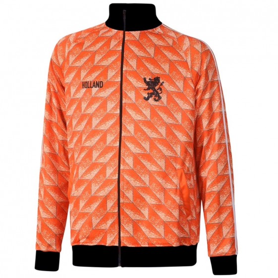 EK 88 Trainingsjack 1988 - Oranje - Kind en Volwassenen