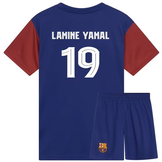 FC Barcelona Voetbaltenue Yamal - Kind