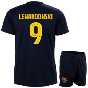 FC Barcelona Voetbaltenue Lewandowski Thuis - 2022-2023 - Kind