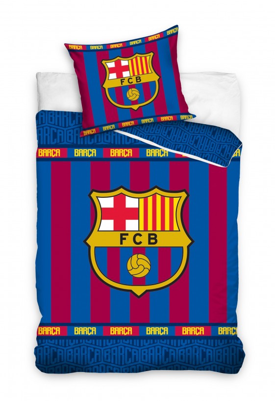  Barcelona dekbed Barca Stripe 140x200/70x80 cm
