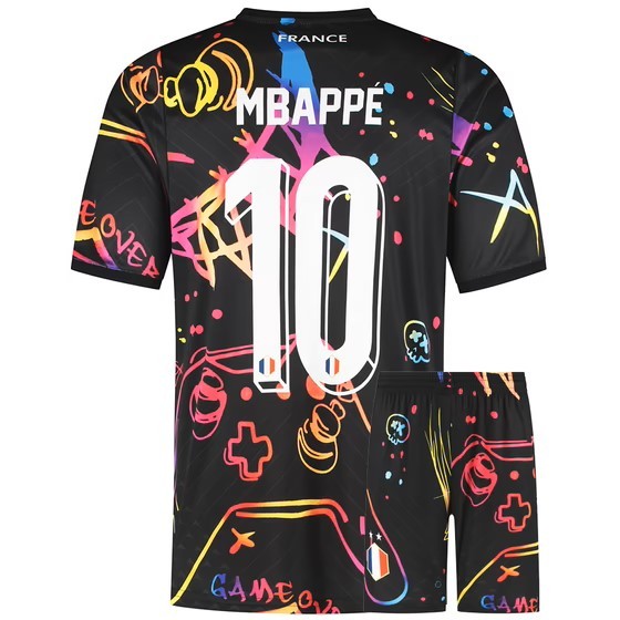 Frankrijk Voetbaltenue Mbappe - Gaming Tenue 2025