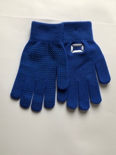 Stadium handschoenen blauw