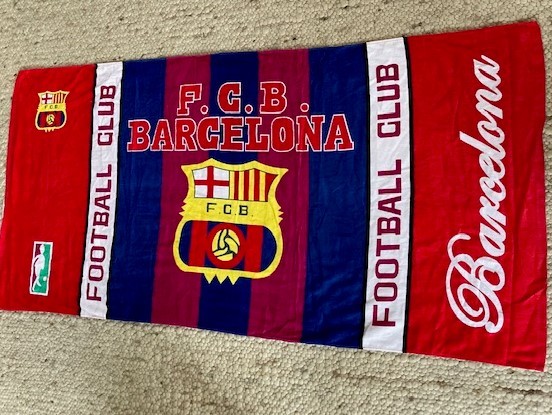 Barcelona badhanddoek