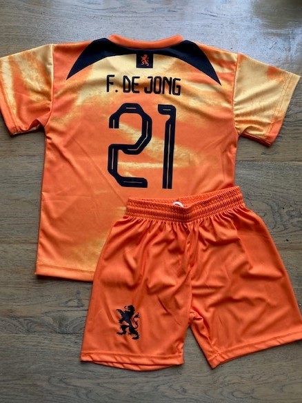 Holland voetbal setje de jong 2022