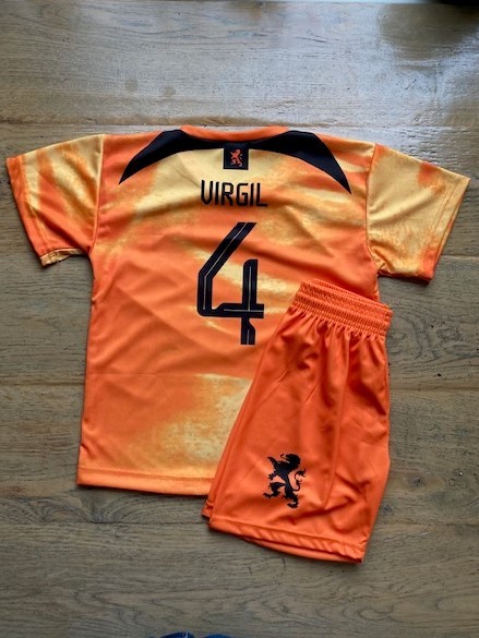 Holland voetbal setje Virgil 2022