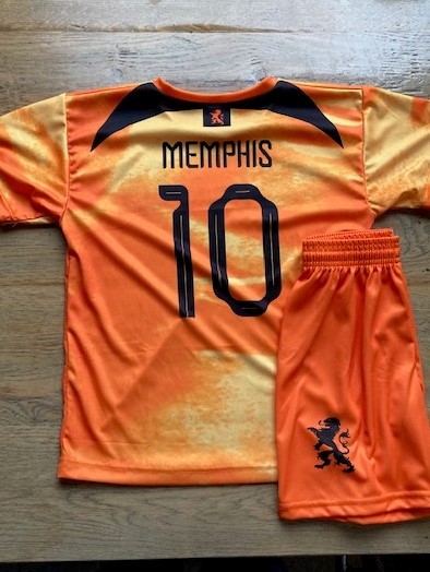 Nederlands elftal voetbal tenue memphis 2022