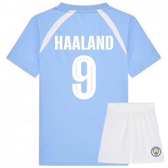 Manchester City Haaland Voetbaltenue Thuis - 2025-2026 - Kind