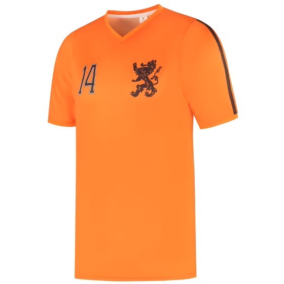 Nederlands Elftal Voetbalshirt - Nummer 14 - WK 1974 - Kind en Volwassenen