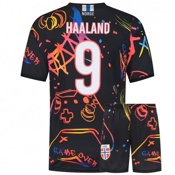 Noorwegen Voetbaltenue Haaland - Gaming - Kind en Volwassenen