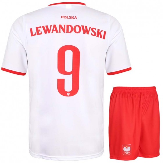 Polen Lewandowski Voetbaltenue - Kind en Volwassenen