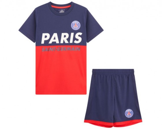PSG voetbaltenue met eigen naam 2021-2022 Kids