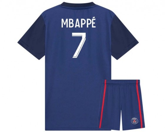 PSG Voetbaltenue Mbappe Thuis 2022-2023 Kids