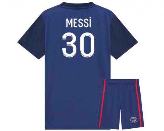 PSG Voetbaltenue Messi Thuis 2022-2023 Kids