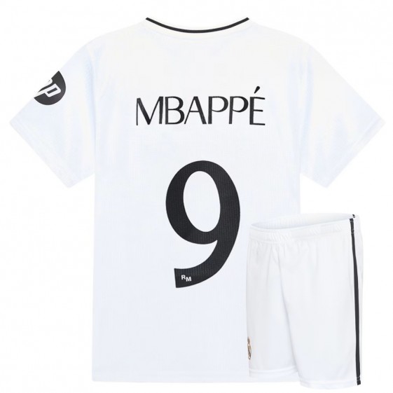 Real Madrid voetbaltenue thuis met Mbappe 2024-2025