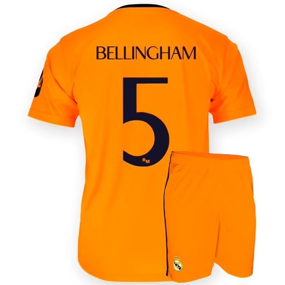 Real madrid voetbaltenue uit Bellingham 2024 - 2025 Kind