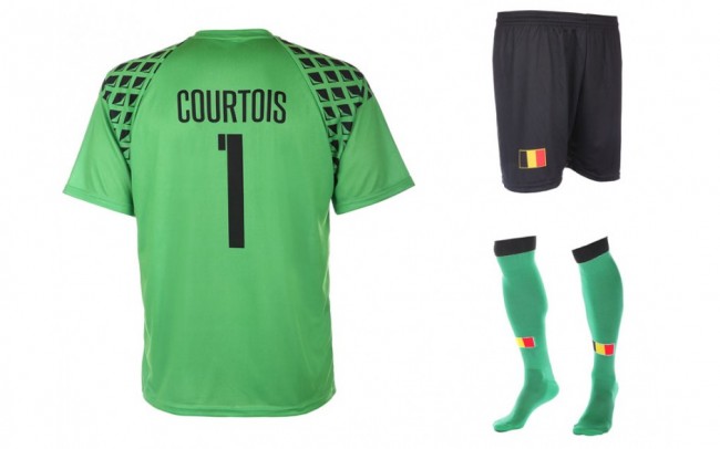 Belgie keepers tenue Courtois WK 2016-18 - Egbertssport.nl
