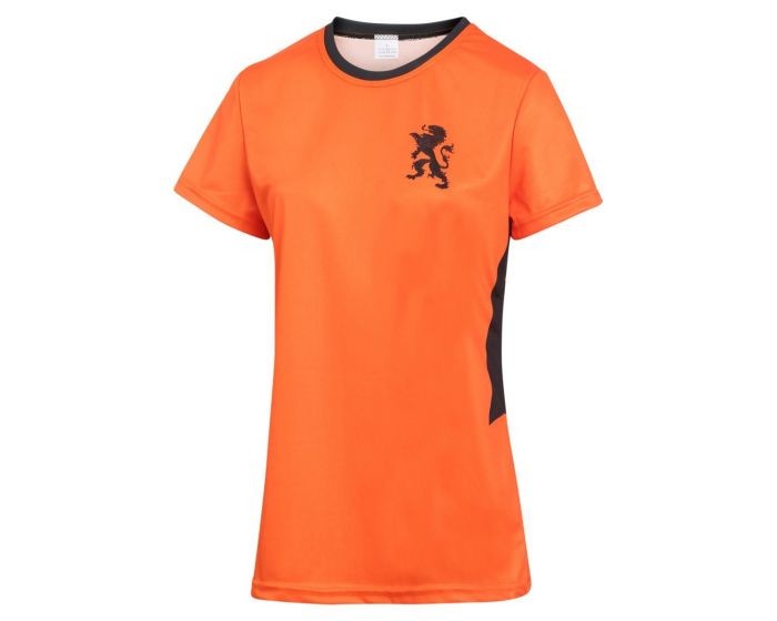 Nederlands Dames Voetbalshirt Thuis Eigen-Naam-Leeuwinnen ...
