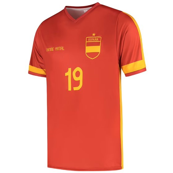 Spanje Voetbaltenue Yamal Kind en Volwassenen Egbertssport
