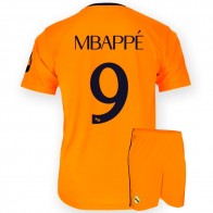 Real Madrid Voetbaltenue Mbappe Uit - 2024-2025 - Kind