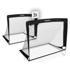 Tycano Pop-Up Voetbaldoelen Set - Voetbalgoals - 120 x 90 cm