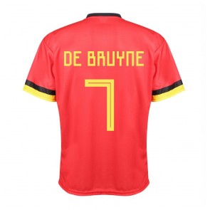 Belgie Voetbalshirt De Bruyne Thuis 2020-2021 Kind en Volwassenen