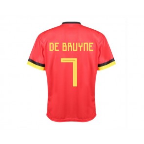 Belgie voetbalshirt thuis De Bruyne 2020-2022 Kids-Senior