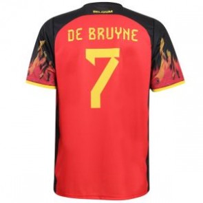 Belgie Voetbalshirt De Bruyne Thuis - 2022-2024 - Kind en Volwassenen