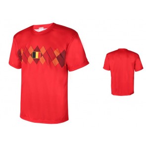 Belgie thuisshirt met eigen naam 2018-20