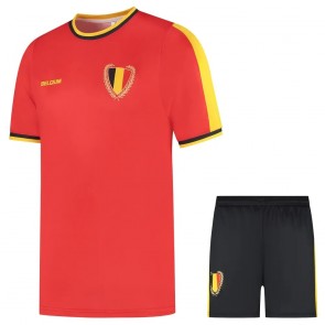 Belgie Voetbaltenue Thuis - Eigen Naam - 2026-2028 - Kind en Volwassenen