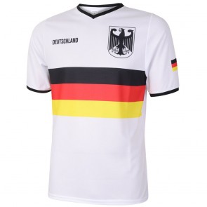 Duitsland Voetbalshirt Thuis Eigen Naam - Vlag - Kind en Volwassenen