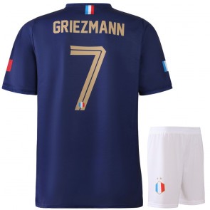 Frankrijk Voetbaltenue Griezmann 2022 - 2024 - Kind en Volwassenen 