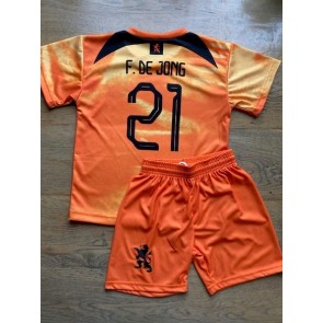 Holland voetbal setje de jong 2022 - 2024