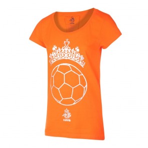 KNVB Leeuwinnen T-shirt DAMES Tiara Bal  Oranje 2022