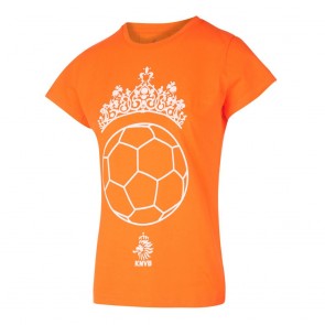 KNVB  Leeuwinnen T-shirt meisjes Tiara Bal  Oranje 2022