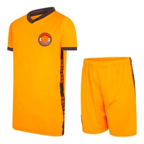 Nederlands Elftal Tenue Eigen Naam - Oranje - Kids met voetbal nederland