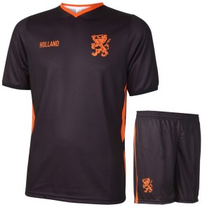  Nederlands Elftal Voetbaltenue Uit Eigen Naam 2021-2022 - Kids - Senior