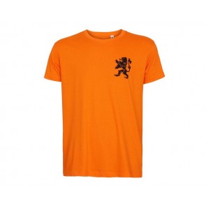 Oranje T-shirt Eigen Naam - Nederlands Elftal - Katoen - Senior